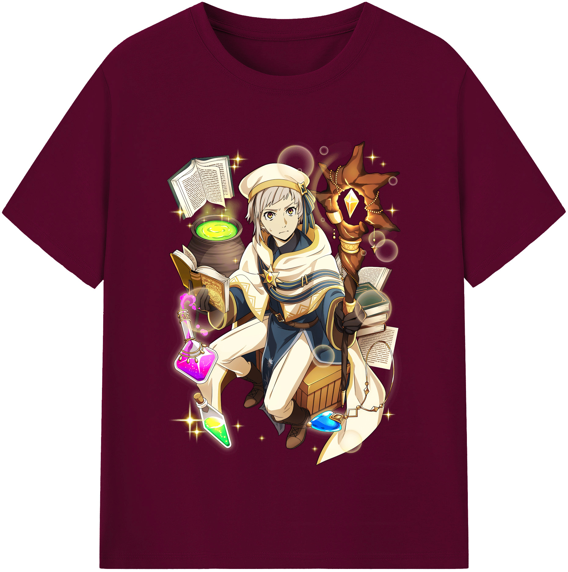 （画像用） 文豪ストレイドッグス Bungo Stray Dogs レディースカジュアルプリントTシャツ（綿100％）